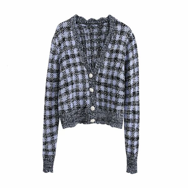 

2021 new fall of women's clothing in europe and the small sweet wind street fashion temperament joker knitted cardigan 6ns3, White;black