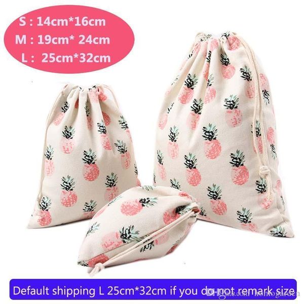 

stockdhl christmas gift bag pure cotton in canvas drawstring sack bags 12 stypes with xmas santa design for giftrh94