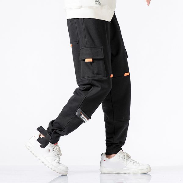 

hip hop streetwear sport 2020 spring harem rock load of men fashionable black runners skate pants casual