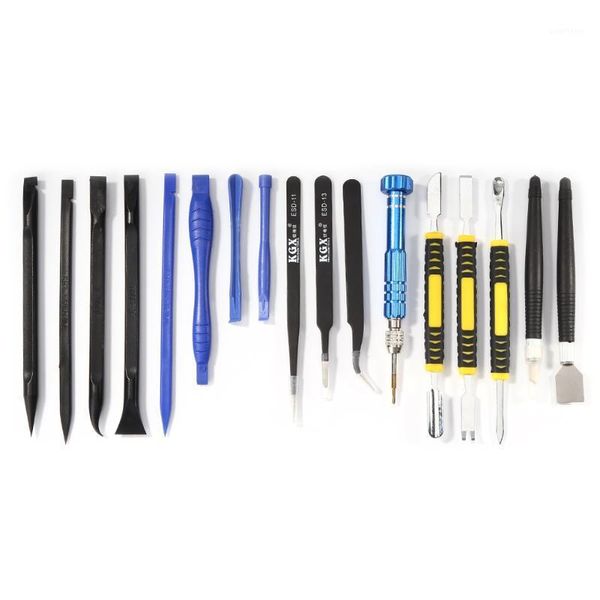 

17 in 1 phone tablet repair tools kit dual ends spudger pry opening tool1