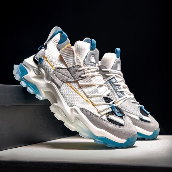 

classic women's platform leisure sports black white pink light grey yellow mens running shoes women sneakers trainers size 40-44