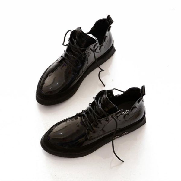 

boots swonco ankle snow women winter shoes cotton padded 2021 female casual ponted toe boot womens1, Black