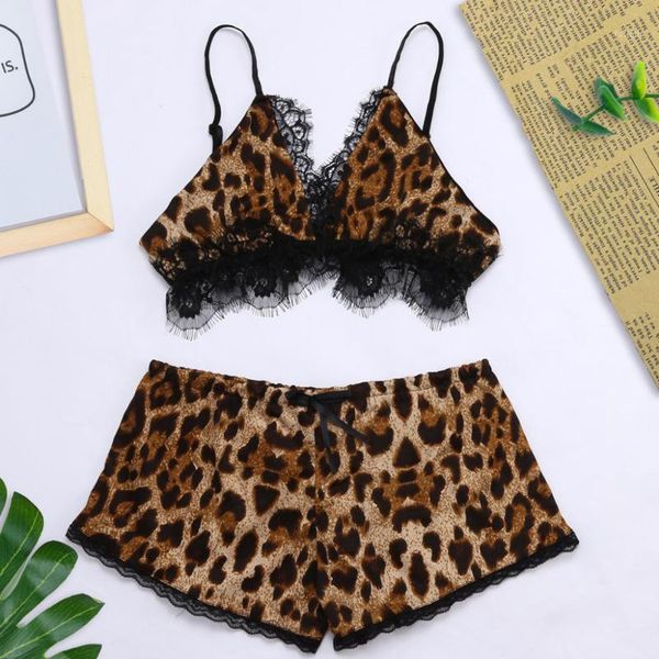 

women plus size lingerie bow lace splice printing leopard trim underwear ladies bra and panties tgwo-piece suit komplet *1, Red;black