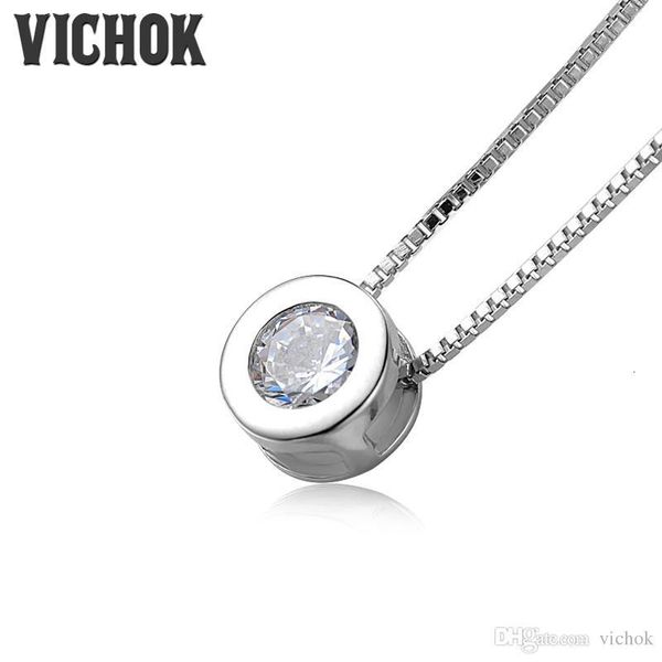 

925 sterling silver pendant only theme round necklace for women lover fine fashion jewelry mother's day gift wholesale v