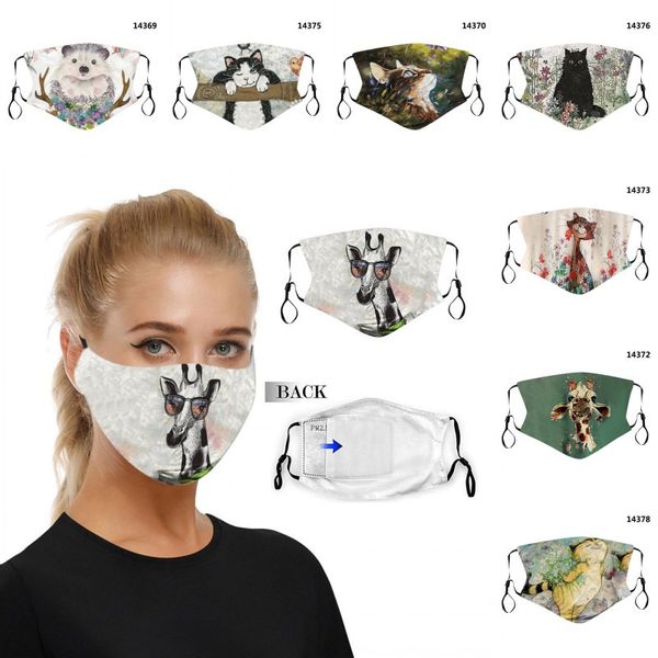 

mouth fashion cycling dhl cover cute shipping animal print mask washable reusable cotton masks winter warm face mask 10 styles x724fz