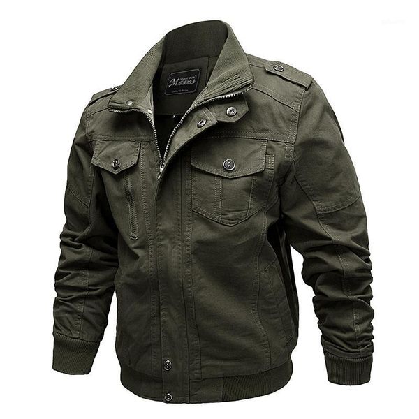 

bomber jacket men autumn winter windbreaker jackets cotton coat male casual coat army force clothing1, Black;brown