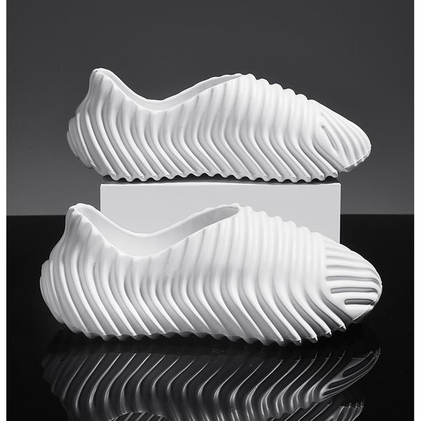 

velvet keep warm non-slip slippers foam bone mens soft indoor slides sandals sliders platform house summer beach slipper size 39-45, Black