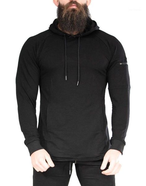 

gym clothing no.1-mountain tac,mens jogging hoodies outdoor running shirt fitness workout training sweatshirts1, White;black