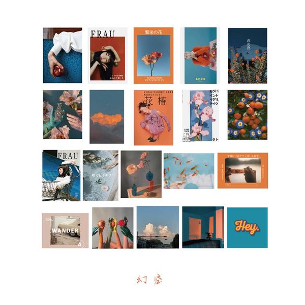 

40 листов сумка ins стиль творческий характер самоклеющиеся бумаги scrapbook diy украшения дневник student канцелярские подарков jllsmr sina