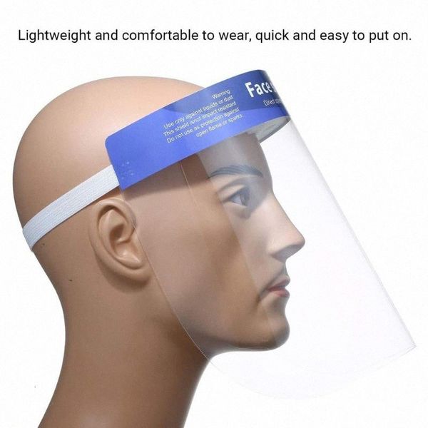 

anti-fog splash-proof mask face shield isolated mask dust isolation face screen protective equipment 2 piece 20pg#