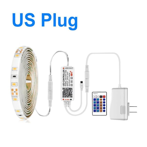 

led strip wifi alexa compatible voice remote control tuya smart led light google home waterproof 2835 ribbon tape lamp backlight h jllcjd
