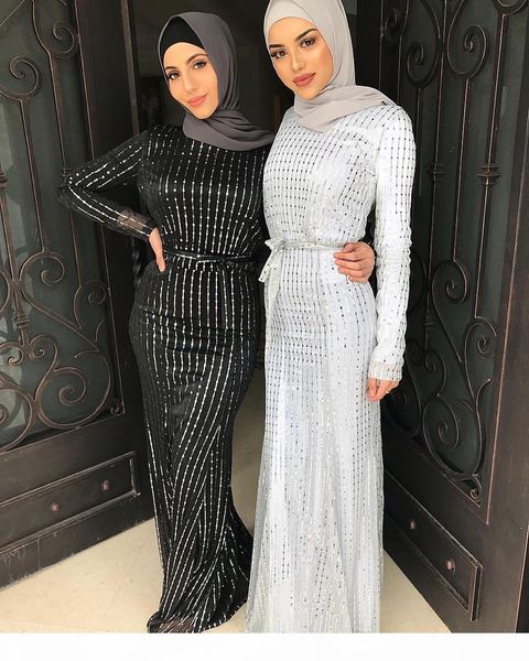 

lr273 muslim women sukienka maxi long dress robe hijab evening party cocktail burca abaya dubai islamic dresses middle east vestidos, White;black