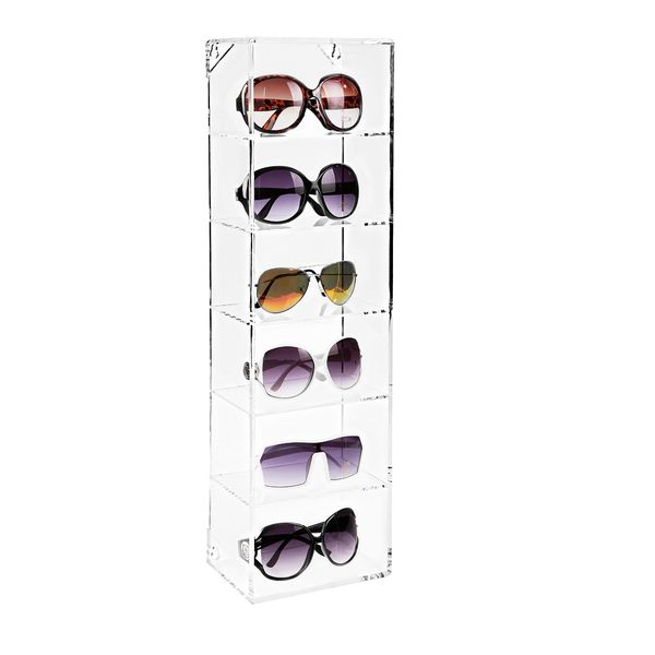 

customize plexiglas acrylic crystal display stand shelf rack for sunglasses, glasses,optical glasses, eye wear