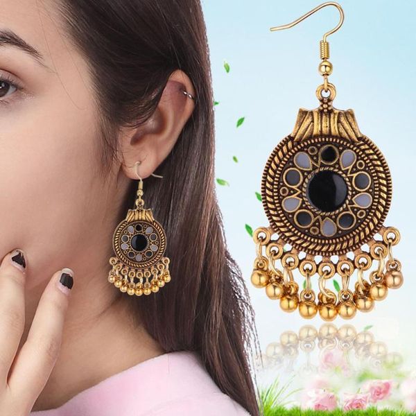 

Fashion Hot Gold-color Metal Tassel Dangle Earrings Pendientes Long Earrings For Women Ethnic European And American Jewelry, Silver