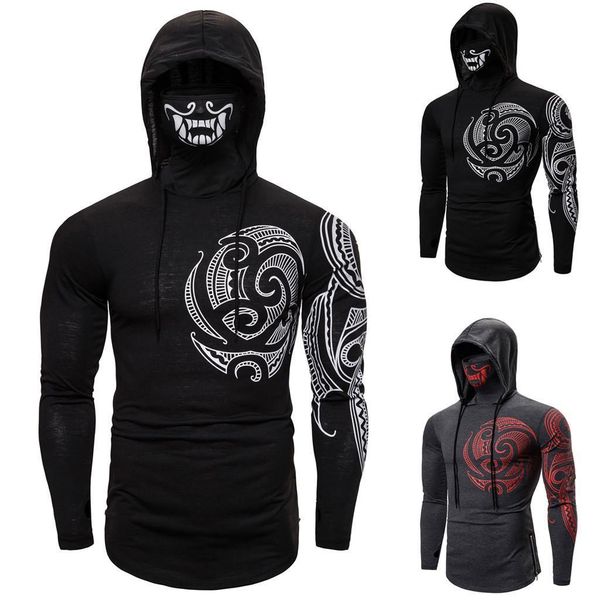 

quality brand men hoodie 2019 autumn male hip hop streetwear men pullover sweatshirts hoodies mens solid color hoodie 2019 hot, Black