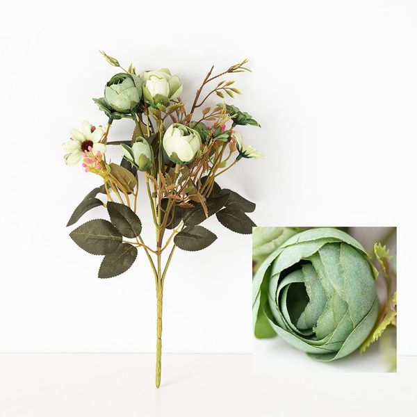 

artificial flower simulation camellia bouquet floral wedding parties decoration