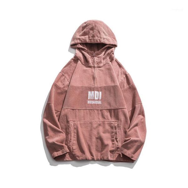 

2020 autumn and winter pullover long-sleeved jacket jacket men loose fashion hoodie men's japanese loose sweatshirt1, Black