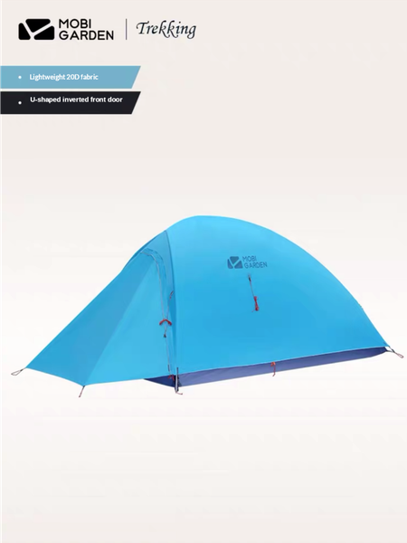 

tents and shelters mobi garden light knight ul1/ul 2/ul1 plus /ul 2 tent outdoor 1-2person 20d nylon double layer 4 season hiking
