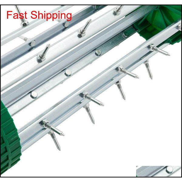 

rolling lawn aerator heavy duty grass cutter roller spike qyltex bdebaby