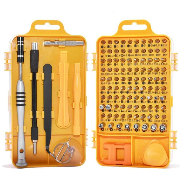 

110-in -1 mobile phone computer maintenance disassembly tool chrome vanadium steel batch head combination screwdriver set
