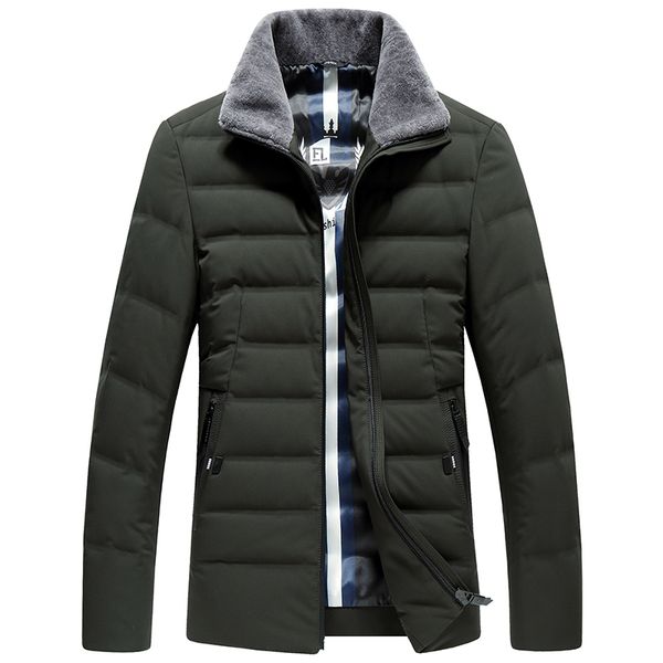 

2021 new winter 85% from overcoats to down short business jacket m-3xl gross outwoutwear men sum8, Black