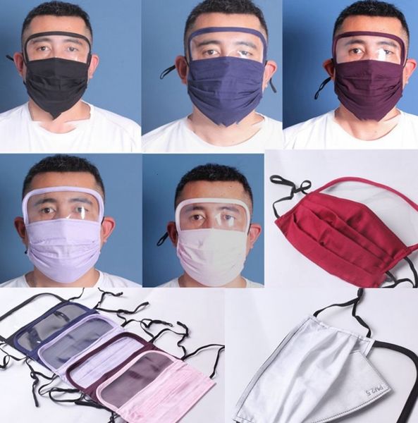

can filter 2 use pm2.5 in 1 pad protection eye face cover reusable washable breathable mask ljjk2163-1