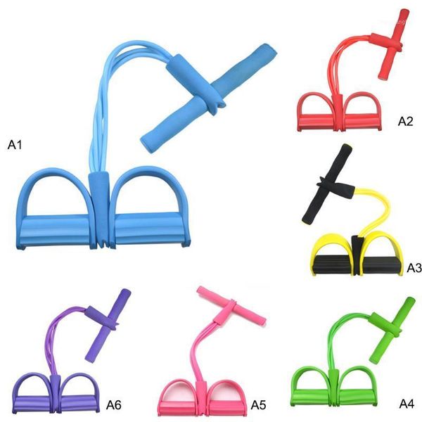 

4 exerciser rower belly resistance band home gym sport training elastic bands for fitness equipment tubes elastic pull ropes1