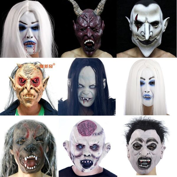 

horror halloween grim mask zombie scared demon terrorist hooded devil gloves ing