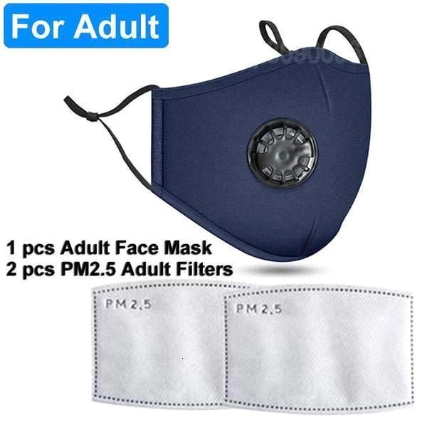 

uxhfxu factory price cotton cloth for adults children dust and haze protective breathing valve masks can be inserted with pm2.5 2 n
