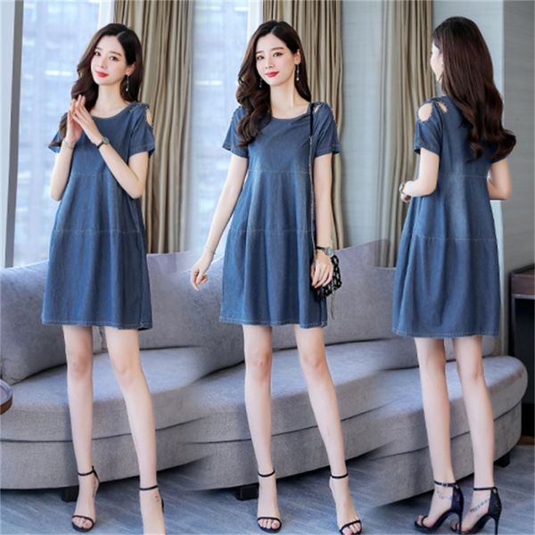 

off the shoulder for hollow women out denin.....korean loose dress as ladies dressed in noche medias mujer 0f9m, Black;gray