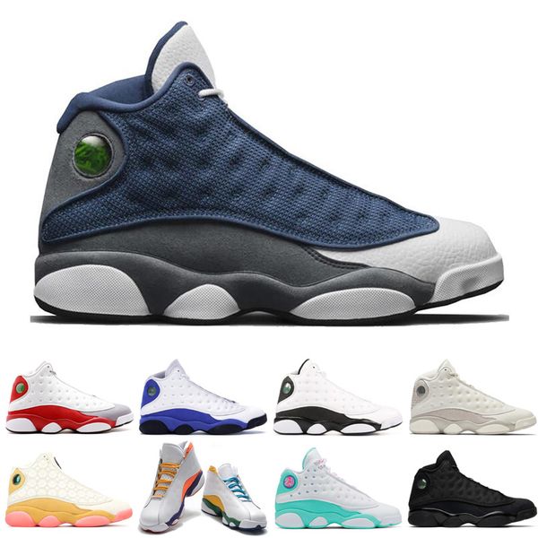 

new 13 13s flint mens basketball shoes cap and gown defining moment court purple women men fashion sports sneakers 36-47fas