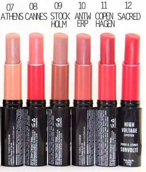 

new brand makeup matte lipstick 12 hours long-lasting pucker up for the holiday lipstick cosmetics 12 color 4.5g