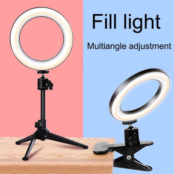 

flash heads mamen 6 8 inch selfie ring light video pography led dimmable usb lamp for makeup beauty youtube live streaming