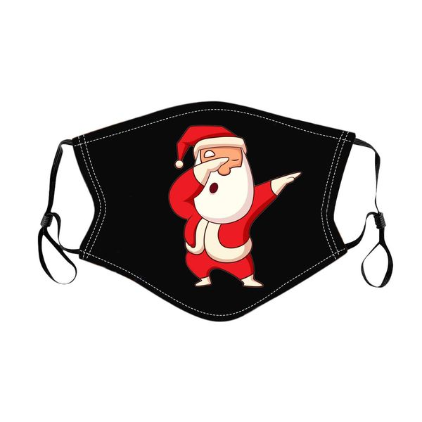 

christmas face masks washable mouth fabric facial mask for protection reusable santa earloop mouth caps mondkapjes wasbaar bbyqdo