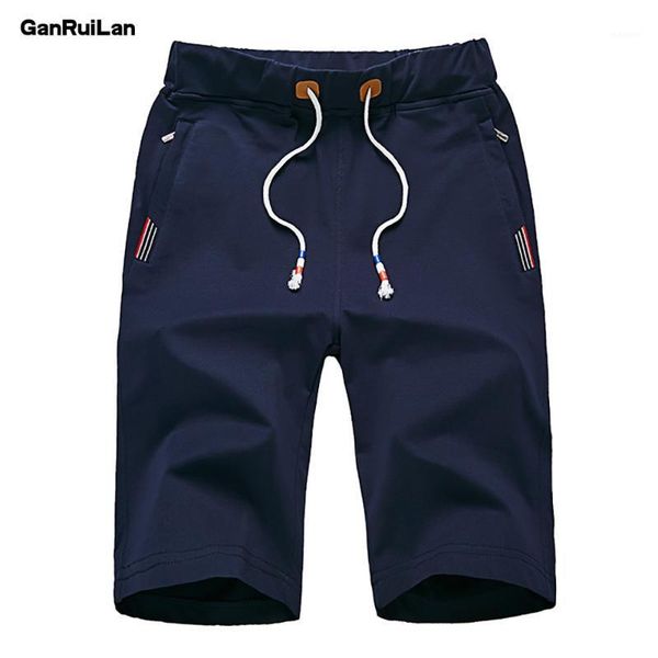 

2020 new shorts men summer plus size thin fast-drying beach trousers casual sports short pants clothing attractive short b05991, White;black