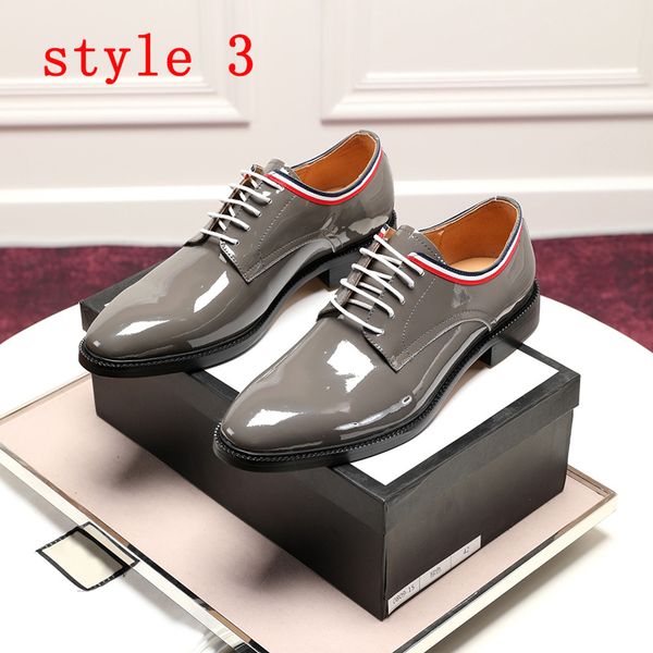 

men's dress shoes real leather fashion metal button luxury casual business brand tennis loafers size 38-45 with original box, Black
