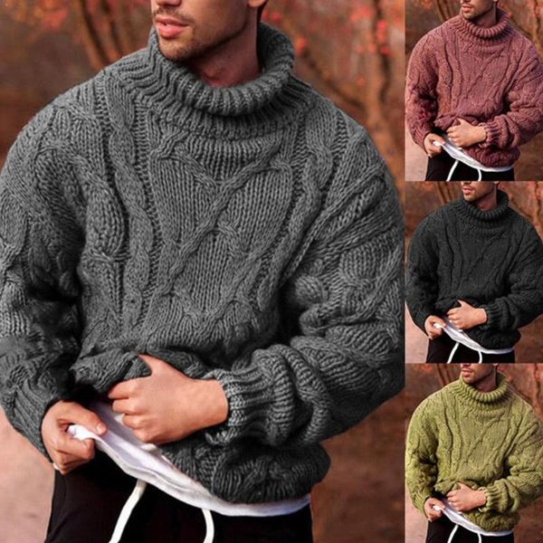 

fashion casual light green twisted high neck men's sweater knit selling sweater men's n4v7, White;black