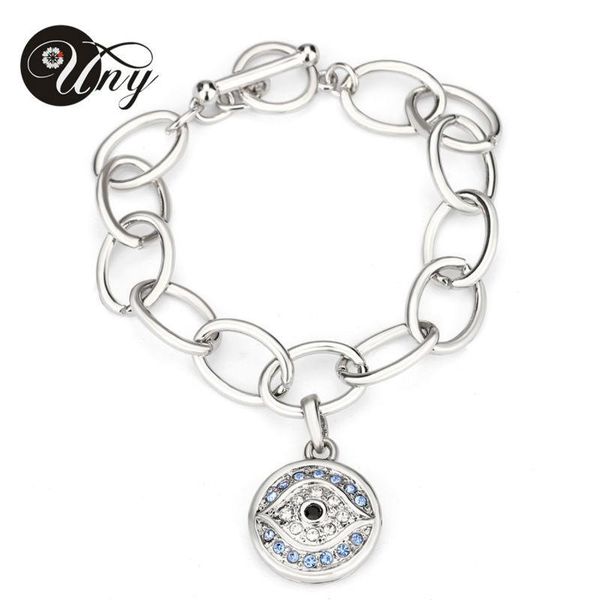 

charm bracelets uny charms evil eye bracelet women men jewelry crystal antique vintage luxury christmas gift, Golden;silver