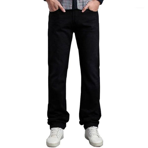 

2020 jeans male trousers boot-cut flares-pants black casual men's high-quality denim business1, Blue