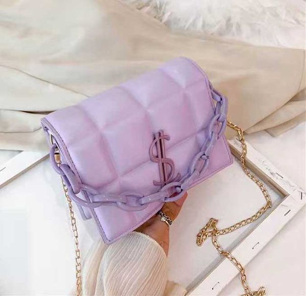 

hbp new ladies fashion shoulder bag classic leather plastic chain 65465465