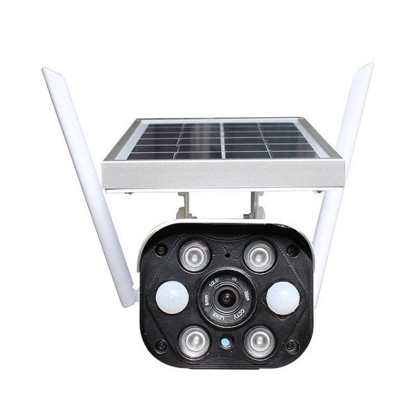 

cctv camera solar battery powered video surveillance humanoid detection camera