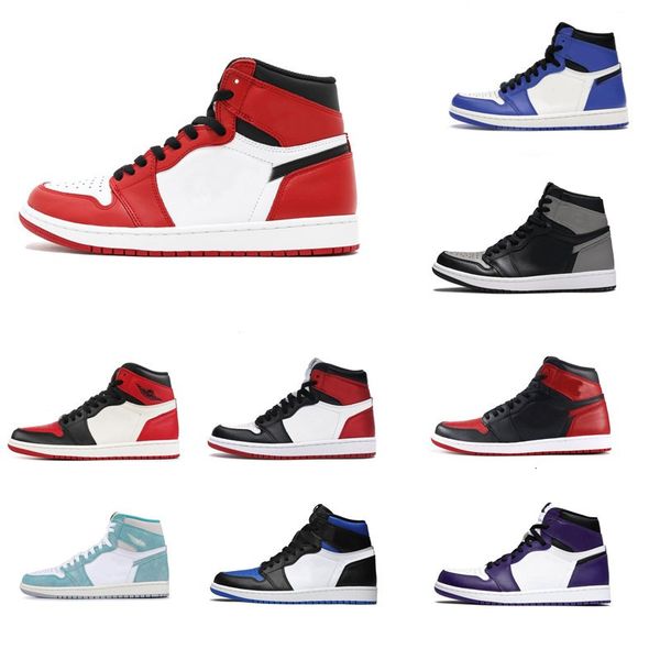 

original men 1s basketball shoes shadow turbo green banned chi royal high outdoor sport sneaker