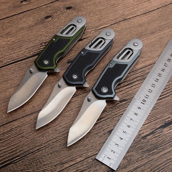 1 шт. KS 8200 Assisted Open Flippers складной нож 8cr13 Blade Blade T6061 Ручка EDC Pocket Multi-Tools Ножи