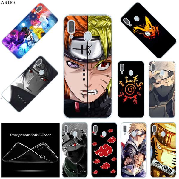 

samsung galaxy mobile phone cover, animation soft cover, naruto, itachi, sasuke, a41, a31, a21, a10e, a20e, a30, a40, a50, a70 s, a51