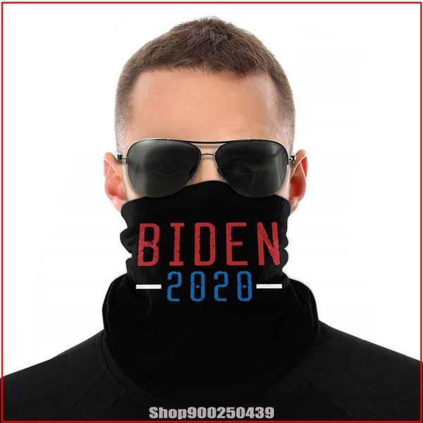 

biden 2020 3 -loves bandanas bandana scarf diy face shield cycting уф ветрозащитный шеи гайтер быстро сушильные головные уборы wmtink, Black