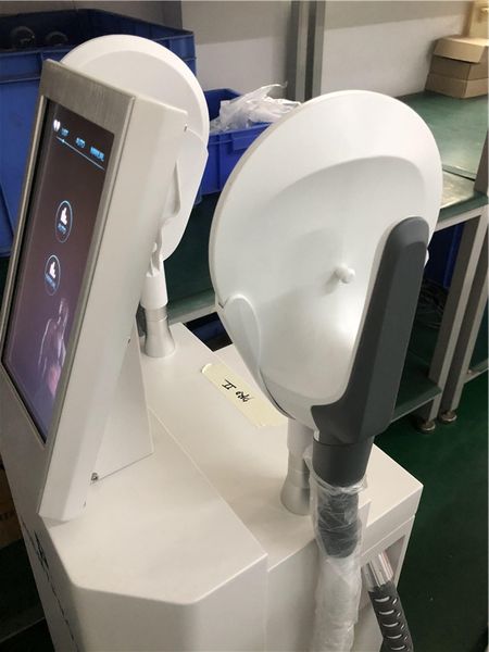 

non-invasive high intensity electromagnetic ems muscle stimulator fat reduce weight loss and body slimming muscle device, Black;white