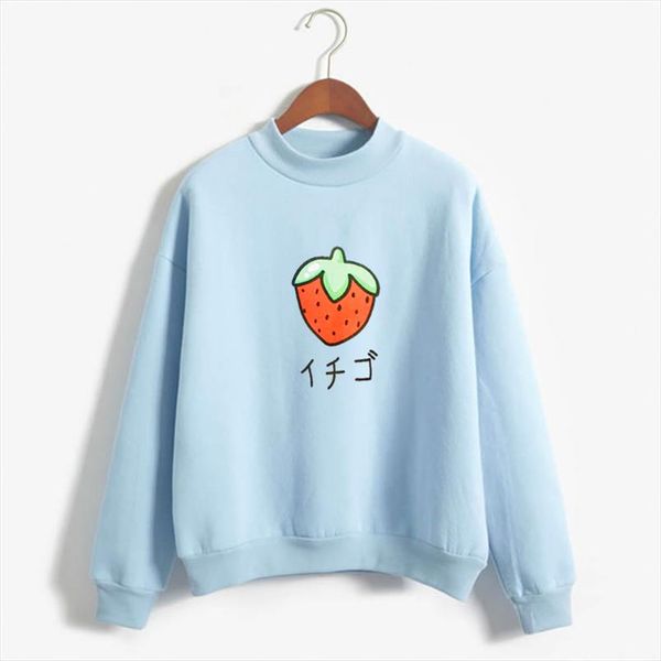 

clobberry milk kawaii harajuku pattern papeed pastel colors толстовка kawaii печатная капюшона розовая капюшон дамы drop, Black