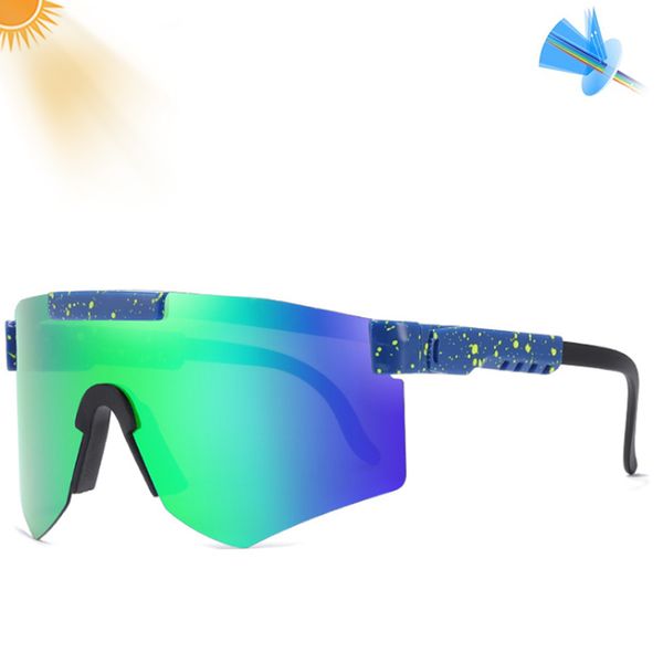 

европейская мода открытый широко видение большие рамки поляризованные солнцезащитные очки река