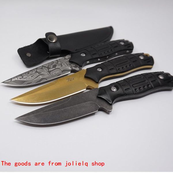 

fixed knife sale stone blade knife washed 5cr13 steel outdoor hunting straight knife tactical camping survival knives with qynf 8kofw