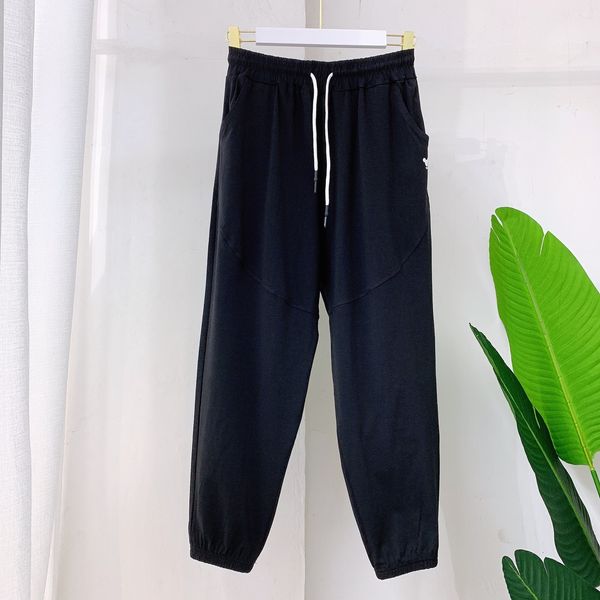 

new grey summer lanterns, sports of the newly released women, strapped feet, harun pants with thin curtain and casual fashion pants. p9m0, Black;white